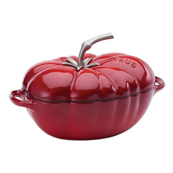 Staub+Cast+Iron+3-qt+Tomato+Cocotte+-+Cherry+-+Discover+Gourmet