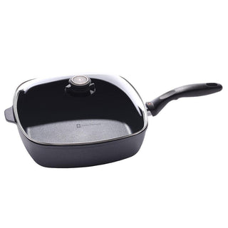 Swiss Diamond HD 11″ Square Saute Pan with Lid - Discover Gourmet