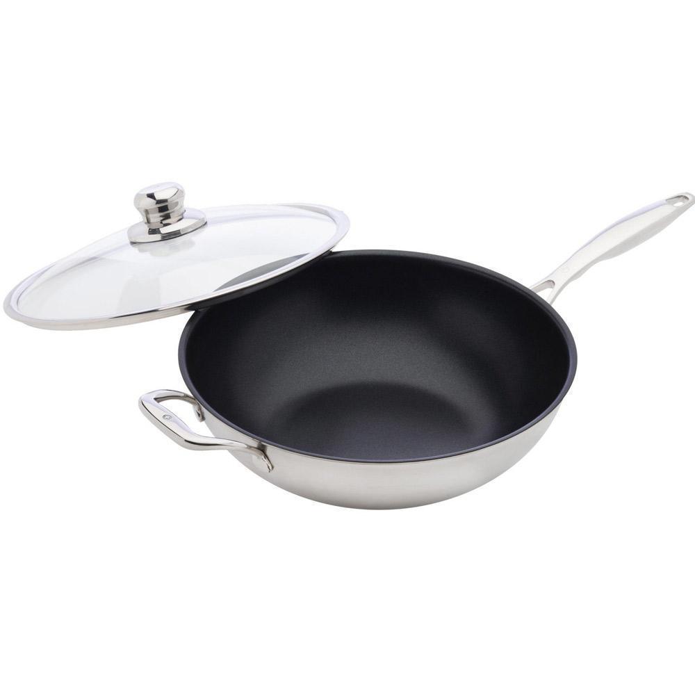 Swiss Diamond Nonstick Clad 7.9 qt. Stock Pot with Lid