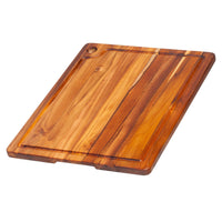 Teakhaus Cutting Board with Juice Canal, 18″ x 14″ x 0.75″ - Discover Gourmet