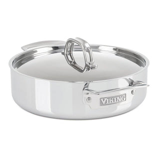 Viking 3-Ply 3.4 Quart Casserole Pan, Mirror - Discover Gourmet