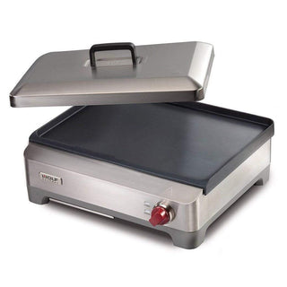 Wolf Gourmet Precision Griddle with Stainless Steel Lid Stainless