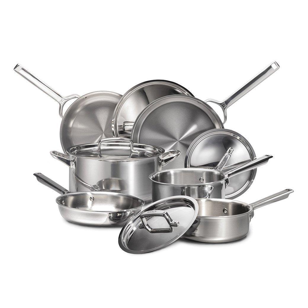 Wolf Gourmet 10-piece Cookware Set | Discover Gourmet