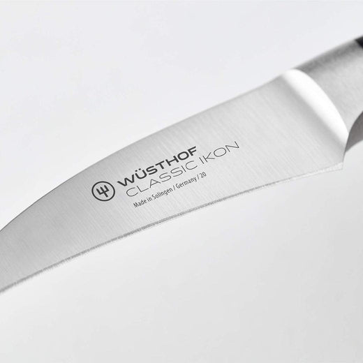Wusthof Classic Ikon Curved Peeling Knife (2.75") - Discover Gourmet