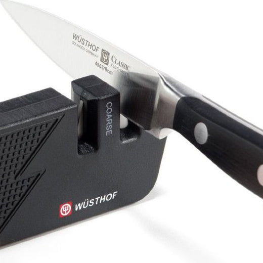 Wusthof Keychain Picnic Sharpener (Black)