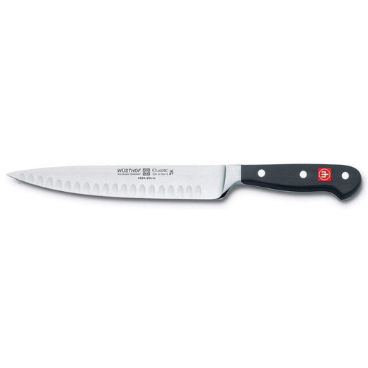 Wusthof Classic Hollow Edge Carving Knife - Discover Gourmet