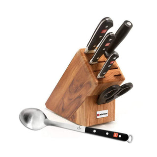 Wusthof Classic 6-Piece Block Set - with Free Spoon - Discover Gourmet