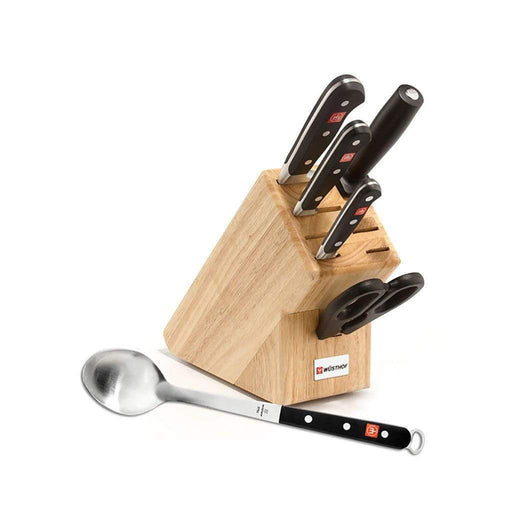 Wusthof Classic 6-Piece Block Set - with Free Spoon - Discover Gourmet