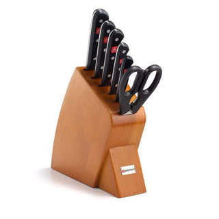 Wusthof Knife Sets Cherry Wusthof Gourmet 7-piece Mobile Knife Block Set JL-Hufford