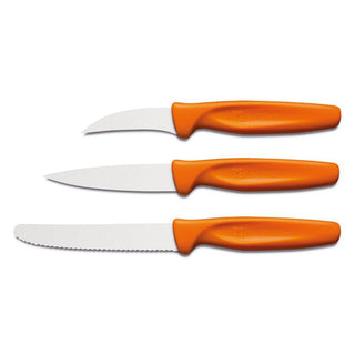 Wusthof Paring & Peeling Knives Orange Wusthof Zest 3-piece Paring Knife Set JL-Hufford