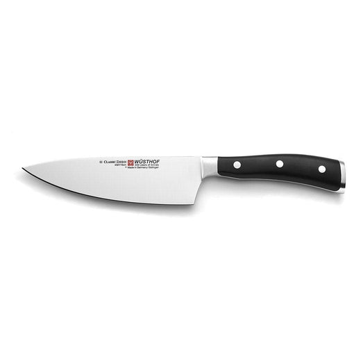 Wusthof Classic Ikon Extra Wide Cook's Knife - 6″ - Discover Gourmet