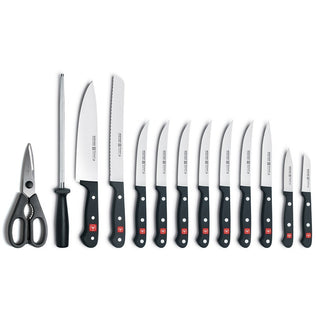 Wusthof Knife Sets Wusthof Gourmet 14-piece Knife Block Set - Beechwood JL-Hufford