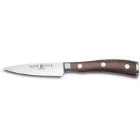 Wusthof Paring & Peeling Knives Wusthof Ikon Blackwood Paring Knife - 3.5" JL-Hufford