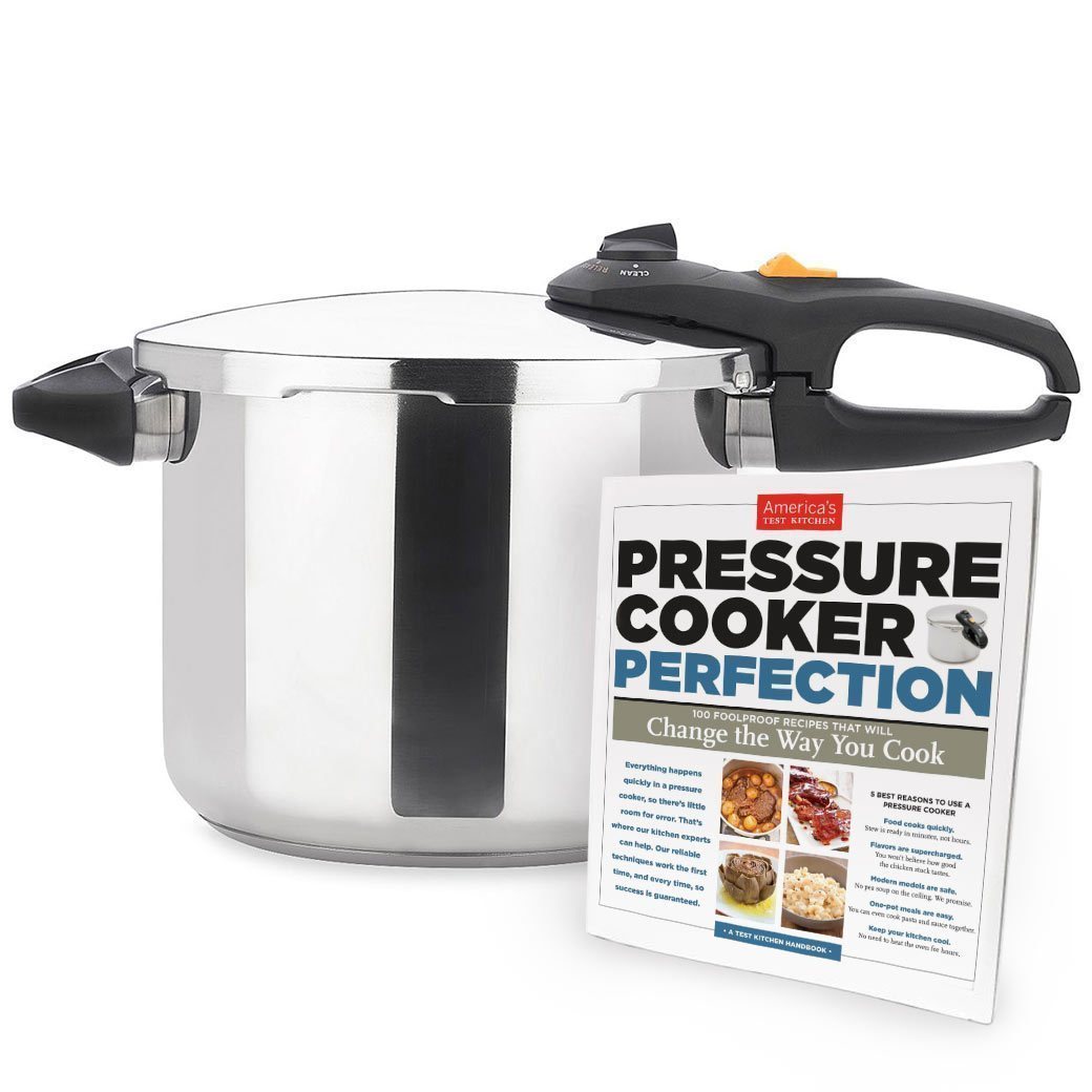 ZAVOR 4.2-Quart Stainless Steel Stove-Top Pressure Cooker in the Stove-Top  Pressure Cookers department at