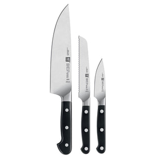 Zwilling J.A. Henckels Knife Sets Zwilling Pro 3-piece Starter Knife Set JL-Hufford
